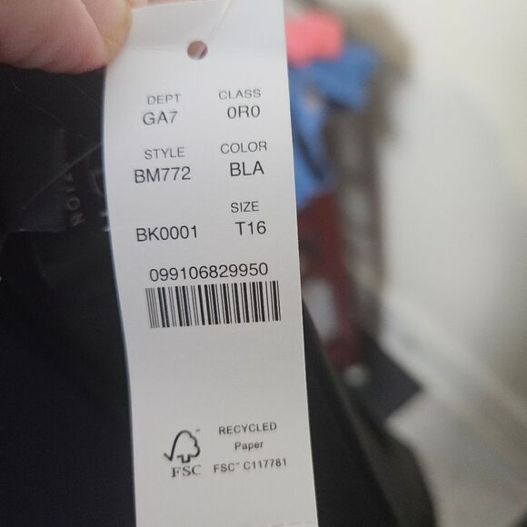 JCrew Black Pants Collections Kate pant BM772 16T - Picture 3 of 5